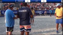 32ème de finale de l'Europétanque Département des Alpes-Maritimes à Nice 2015 : LOY vs FAZZINO