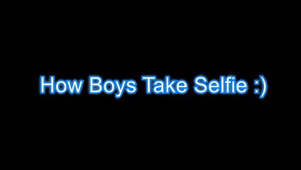 Girls Vs Boys Selfie