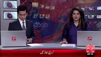 Karachi Rangers Ki Karwaie – 13 Oct 15 - 92 News HD