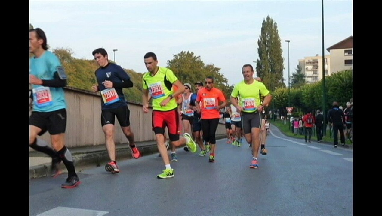 Semi-marathon de Run in Reims : le parcours et l'arrivée.