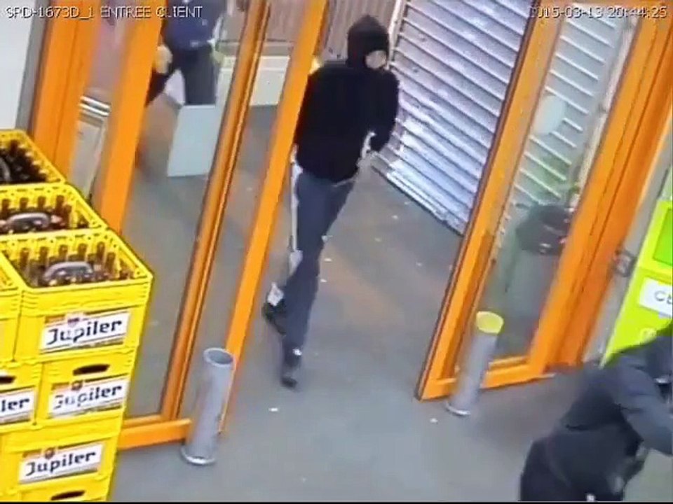 Vol à main armée au Colruyt de Chênée