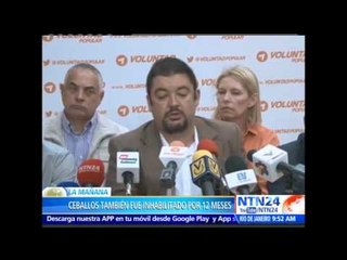 Oposición venezolana espera que inhabilitación de Machado impulse votación masiva