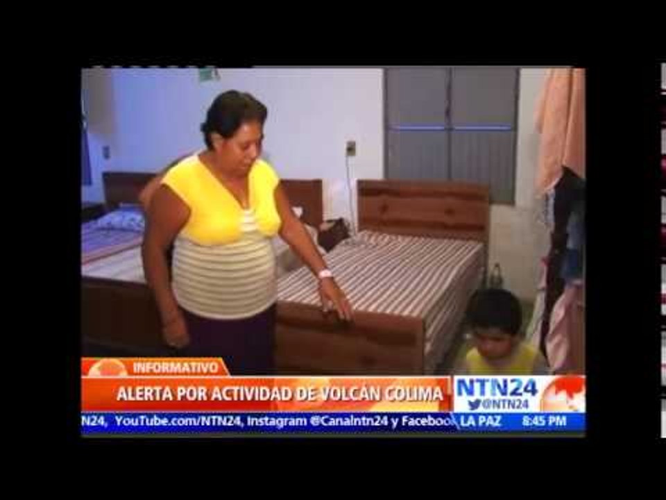Emergencia en México: suman 340 personas en albergues por erupción del Volcán de Colima