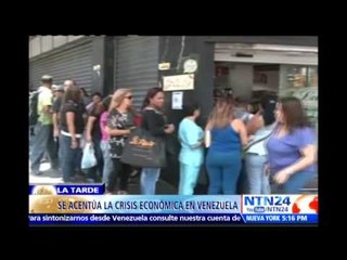 Crisis económica en Venezuela crece a medida que sube el dólar, dice especialista