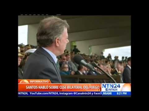 Presidente Santos descarta paz en Colombia a cambio de “amnistía general” a terroristas de las FARC