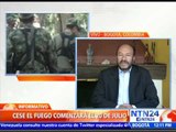 Anuncio de cese unilateral de las FARC 