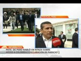 Presidente Ollanta Humala expresa en NTN24 su apoyo a Colombia tras recientes atentados en Bogotá