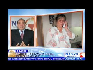 "Relato de violación a la jueza Afiuni está en manos de la ONU": abogado Graterol en NTN24