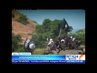 Ola de violencia en el Sinaí egipcio deja al menos 36 muertos entre soldados y civiles