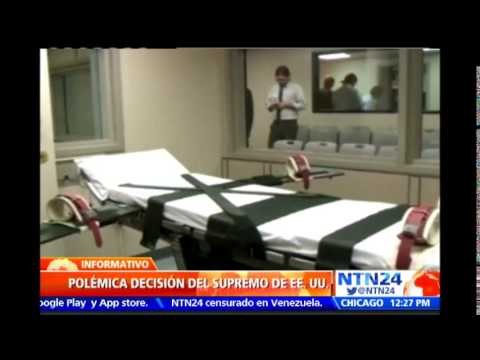 Corte Suprema de EE.UU. avala polémica sustancia para las ejecuciones por inyección letal