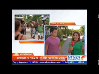 Servicio de Internet en Cuba es uno de los más costosos en el mundo