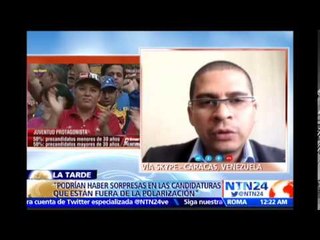 Es probable "que el PSUV no obtenga la mayoría en la Asamblea Nacional”: miembro de Marea Socialista