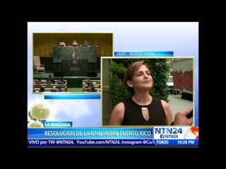 Activista puertorriqueña pide que la isla se convierta en el estado 51 de EE.UU.