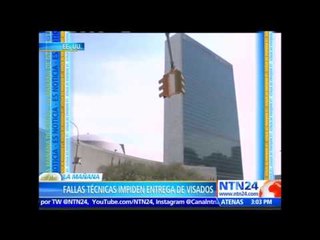 EE.UU. continúa sin poder solucionar el problema en el sistema de concesión de visados