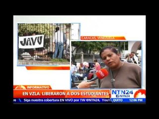 Madre de estudiante liberado dice que “la lucha por la libertad de todos los presos seguirá”