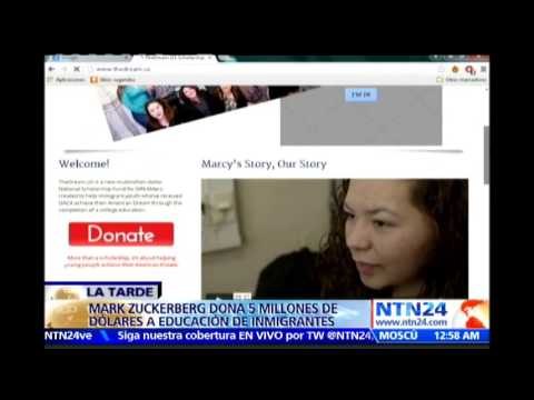 Mark Zuckerberg dona 5 millones de dólares para becas a inmigrantes indocumentados