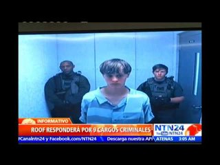 Autor de masacre en Charleston es acusado de nueve cargos de asesinato
