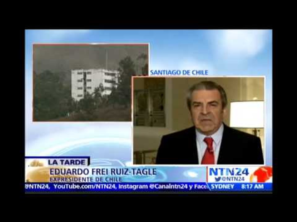 “Venezuela es trágico, es un país en demolición y en destrucción”: Expdte Eduardo Frei