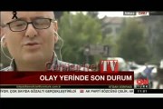 CNN Türk canlı yayınında patlama