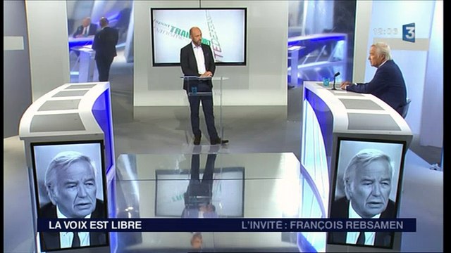 François Rebsamen invité de la Voix est libre samedi 3 octobre