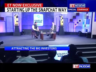 SoftBank’s Nikesh Arora Chats With Snapchat’s Evan Spiegel At Jio-ET Startup Awards