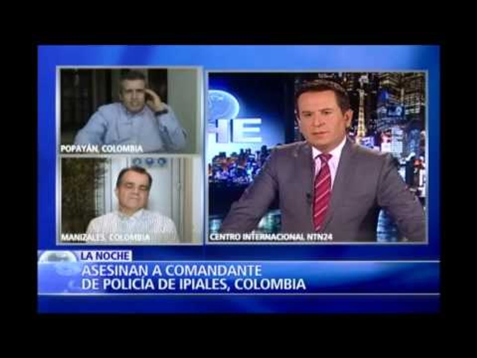 Senador Luis Fernando Velasco habla en el programa La Noche sobre arremetida de las FARC en Colombia