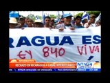 Pobladores de Nicaragua marcharon contra el proyecto del canal interoceánico