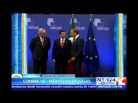 Inicia séptima Cumbre entre UE y México para tratar asuntos económicos, de DD.HH. y cambio climático