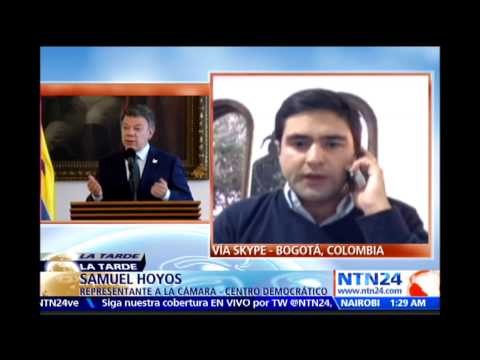 Opositor colombiano habla en NTN24 sobre atentados de las FARC durante conversaciones de paz