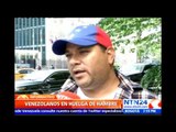 Venezolanos en huelga de hambre frente a la ONU logran ser escuchados por la organización
