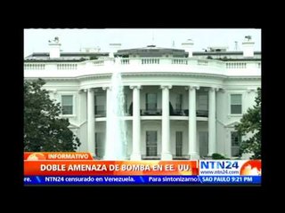 Descartan amenaza de bomba en sala de prensa de la Casa Blanca