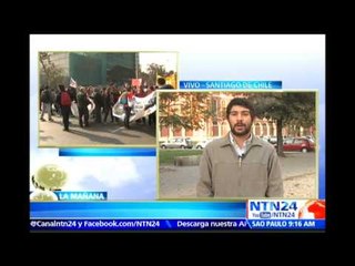 Entre goles en las canchas y protestas en las calles, inicia la Copa América 2015 en Chile