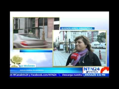 A cinco meses de elecciones, Argentina amanece paralizada por huelga general de sindicatos