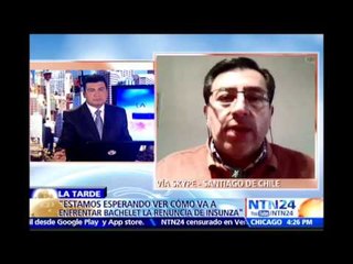 "Es fundamental que Bachelet defina una norma ética ": analista sobre desaprobación a su Gobierno