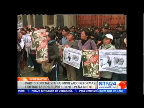 Presidente Peña Nieto se juega el apoyo del Congreso en elecciones intermedias de México