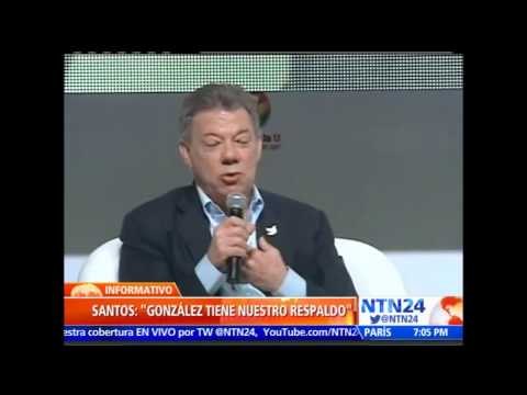 Santos responde a Maduro: Colombia genera prosperidad y no exporta pobreza