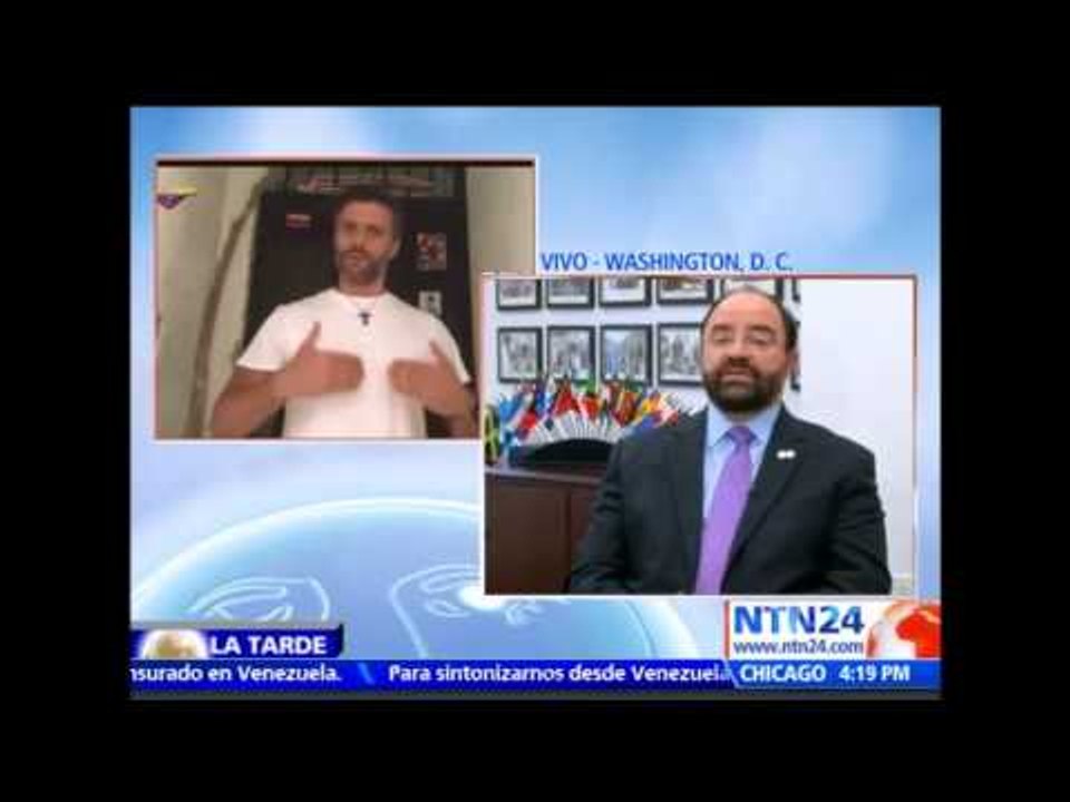 Secretario ejecutivo de la CIDH habla en NTN24 sobre situación de presos políticos en Vzla