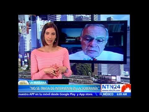 Cuando hay violación de DD.HH. debemos ser solidarios : expresidente Costa Rica