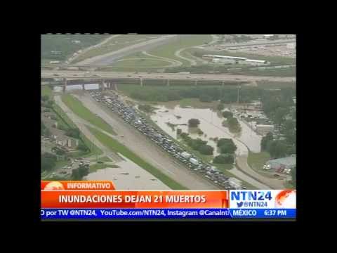 Inundaciones en el sur de EE.UU. dejan 21 muertos y cerca de 4.000 viviendas afectadas