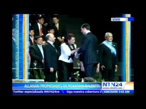 Autoridades guatemaltecas allanan propiedades de la ex vicepresidenta Roxana Baldetti