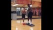 This guy will jump over a tall basketball player... Insane jump
