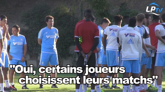 Oui, certains joueurs choisissent leurs matchs