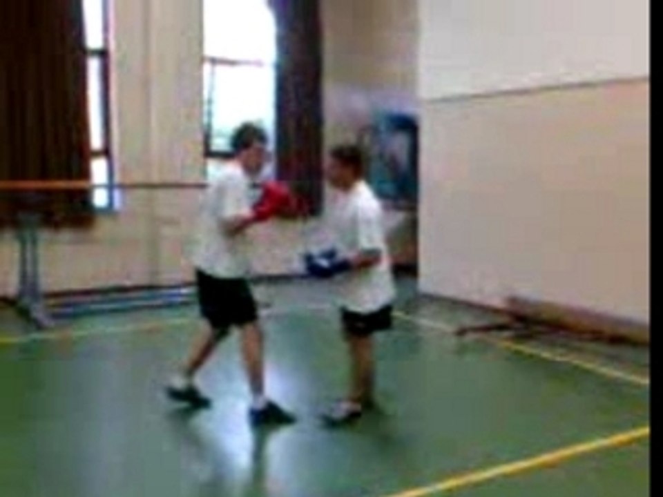 Boxe française à l'école