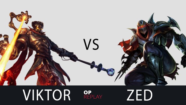 Viktor vs Zed - SKT T1 Faker KR LOL Challenger 950LP