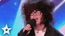 Nick Celino gives a hair-raising performance of Wrecking Ball | Britains Got More Talent