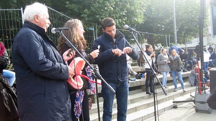 Brossage de dents collectif à Louvain-la-Neuve