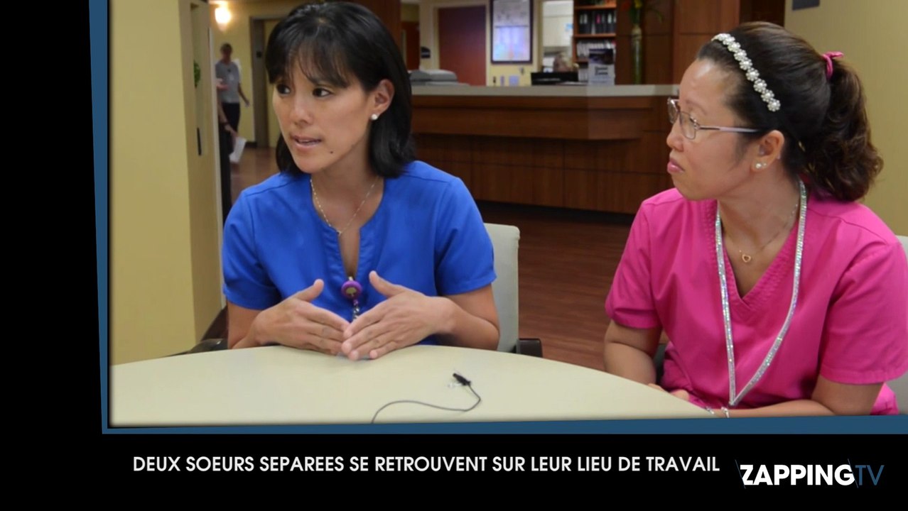 Deux sœurs séparées pendant 40 ans se retrouvent sur leur lieu de travail