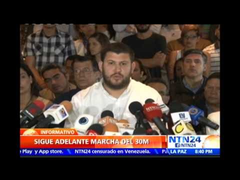 Quien no vaya el sábado quiere que presos políticos se queden presos : Tintori confirma marcha