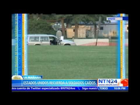 Con caravana motorizada y habitual concierto, EE. UU. rinde tributo a sus soldados caídos