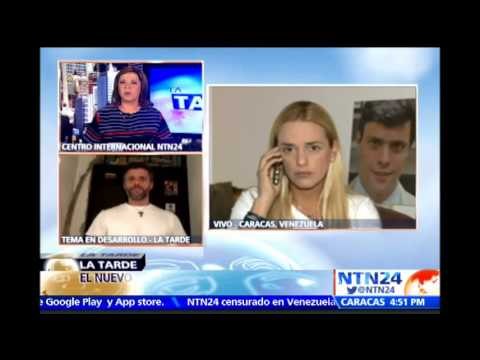 “Leopoldo López está aislado, lo tiene secuestrado Nicolás Maduro en una cárcel”: Lilian Tintori
